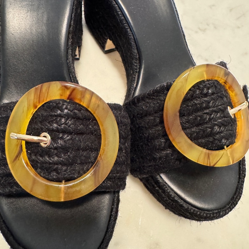Cult Gaia Cleia Platform Espadrilles Sandals - Picture 4 of 10